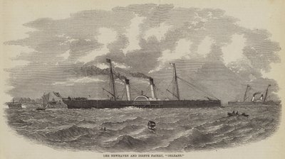 The Newhaven and Dieppe Packet, Orleans af William Henry Prior