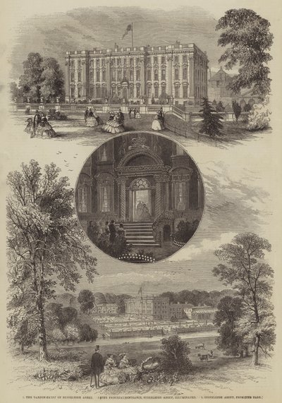 Queens besøg i Warwickshire af William Henry Prior