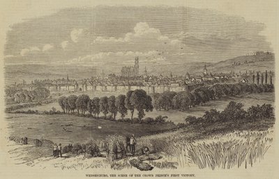 Weissenburg, scenen for kronprinsens første sejr af William Henry Prior