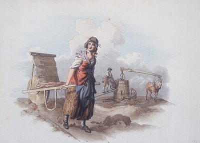 Murstensmager, 1808 af William Henry Pyne