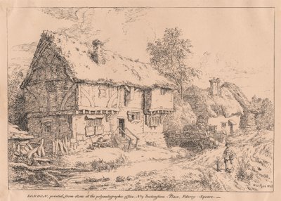 Gamle hytter af William Henry Pyne