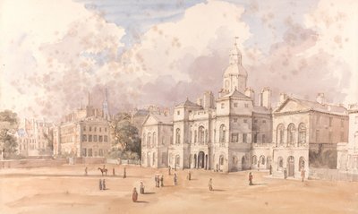 Horse Guards-paraden af William Henry Pyne