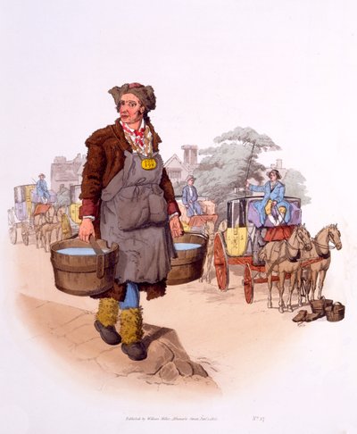 Watercarrier med hans licens GR 198 (Georgius Rex), fra 