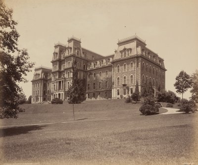 Easton, Pardee Hall, Lafayette College, ca. 1895 (foto) af William Herman Rau