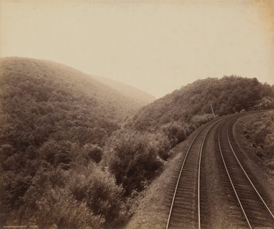 Musconetcong-kurven, ca. 1895 (foto) af William Herman Rau