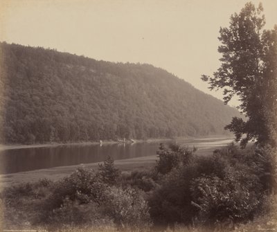Susquehanna ved Standing Stone, ca. 1895 (foto) af William Herman Rau
