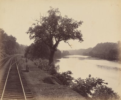 Lehigh, ved Turkey Run, ca. 1895 (foto) af William Herman Rau