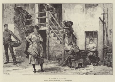 Et hjørne i Newhaven af William Heysham Overend