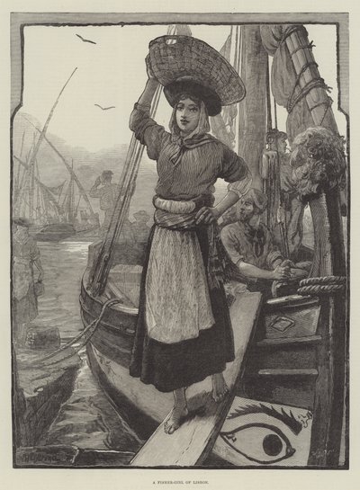 En fiskerpige fra Lissabon af William Heysham Overend