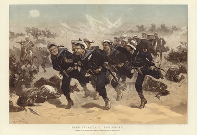 Blå jakker foran af William Heysham Overend