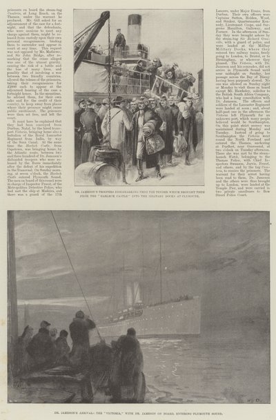 Dr. Jameson i London af William Heysham Overend