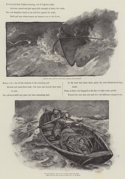 Grace Darling, af AC Swinburne af William Heysham Overend