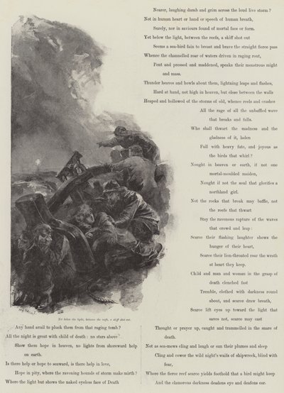 Grace Darling, af AC Swinburne af William Heysham Overend