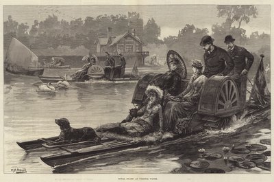 Royal Pic-Nic ved Virginia Water af William Heysham Overend