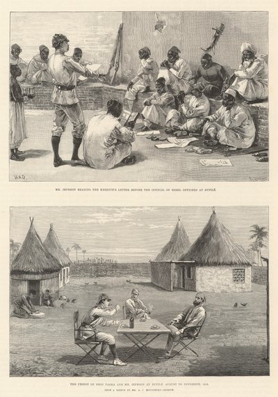 Stanleys Emin Pasha nødhjælpsekspedition af William Heysham Overend