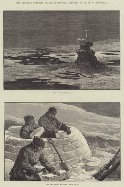 Den amerikanske Franklin-efterforskningsekspedition af William Heysham Overend