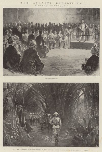 Ashanti-ekspeditionen af William Heysham Overend