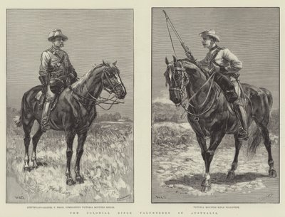 The Colonial Rifle Volunteers of Australia af William Heysham Overend