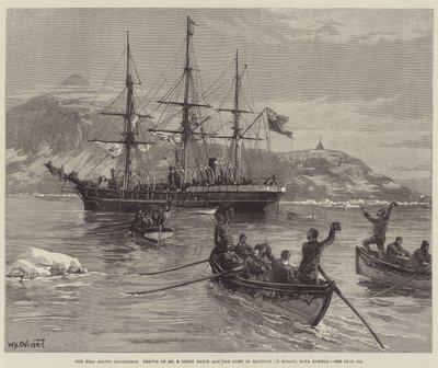 Eira Arctic Expedition, redning af hr. B Leigh Smith og besætningen i Matotchkin-strædet, Nova Zembla af William Heysham Overend
