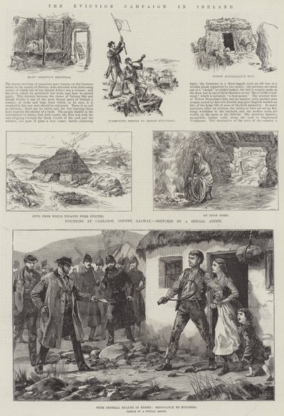 Udsættelseskampagnen i Irland af William Heysham Overend
