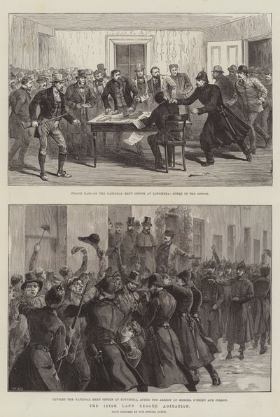Den irske Land League Agitation af William Heysham Overend