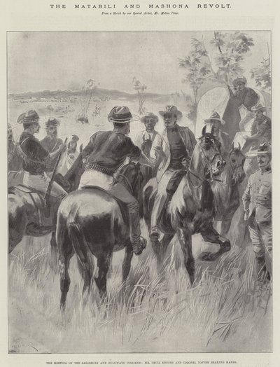 Matabili og Mashona-oprøret af William Heysham Overend