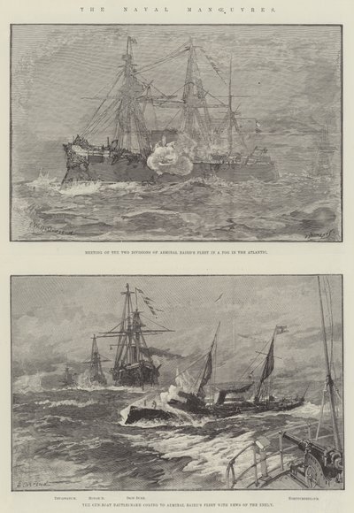 Søens manøvrer af William Heysham Overend