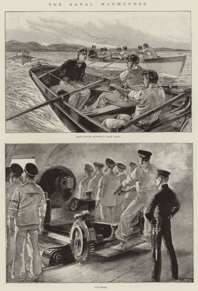 Søens manøvrer af William Heysham Overend