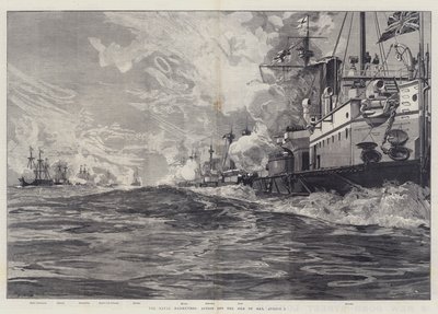 The Naval Manoevres, Action ud for Isle of Man, 3. august af William Heysham Overend