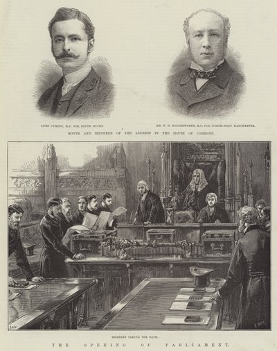Åbning af Parlamentet af William Heysham Overend