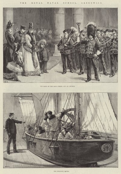 Royal Naval School, Greenwich af William Heysham Overend