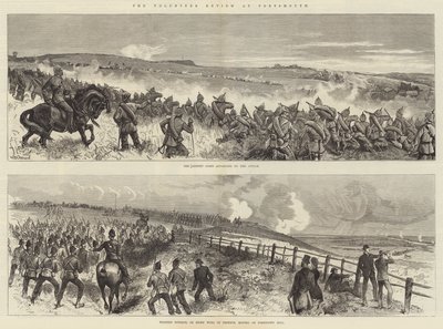 Gennemgang af de frivillige i Portsmouth af William Heysham Overend