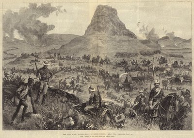 Zulu-krigen, Isandhlwana genbesøg, og hentede vognene, 21. maj af William Heysham Overend
