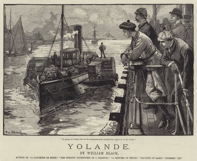 Yolande, af William Black af William Heysham Overend