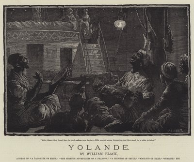 Yolande, af William Black af William Heysham Overend