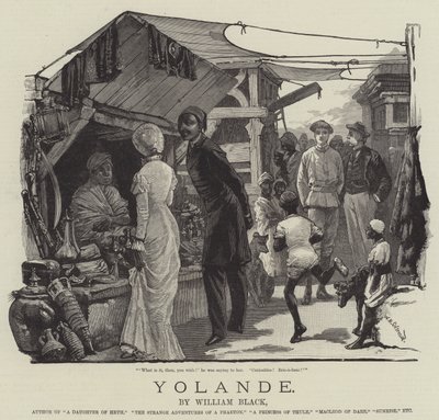 Yolande, af William Black af William Heysham Overend