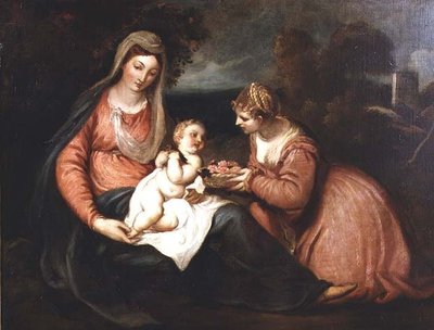 Hellige Familie af William Hilton