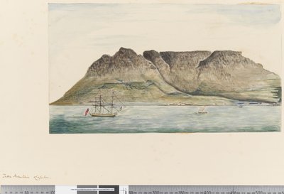 Side 12 Taffelbjerget, Cape Town af William Hodges