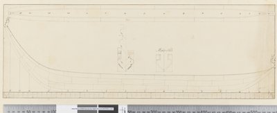 Side 21a Diagram af en indfødt kano af William Hodges