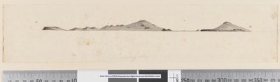 Side 25b/c Profil af uidentificeret ø af William Hodges