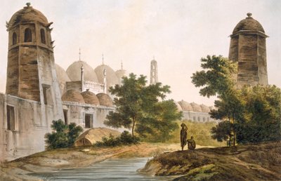 Pl. 41 A View of the Cuttera bygget af Jaffeir Cawn i Muxadavad, fra 