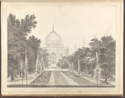 Taj Mahal af William Hodges