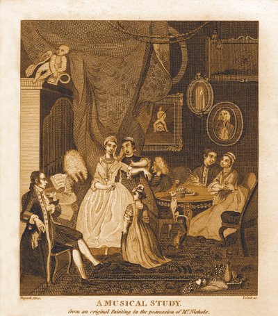 En musikalsk undersøgelse af William Hogarth af William Hogarth