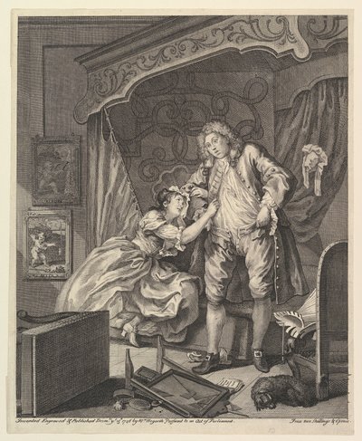 Efter den 15. december 1736. af William Hogarth
