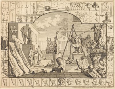 Analyse af skønhed: pl.1 af William Hogarth