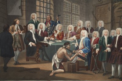 Bambridge tiltalt for mord af en komité i Underhuset, illustration fra 