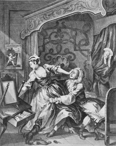 Før, 1736 af William Hogarth