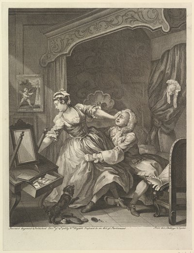 Før den 15. december 1736. af William Hogarth