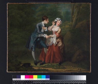Før, ca. 1730-31 (en af et par, se 58828) af William Hogarth