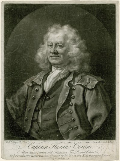 Kaptajn Thomas Coram af William Hogarth